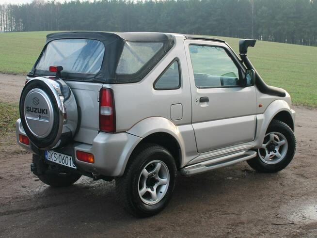 Suzuki Jimny 1.3 Benzyna 80 KM 4X4 Cabrio NAPĘDY Elektryka SANTANA Reduktor HAK !