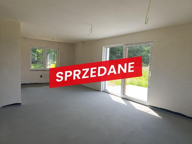 Nowy dom parterowy 128 m2 / 10,50 ara