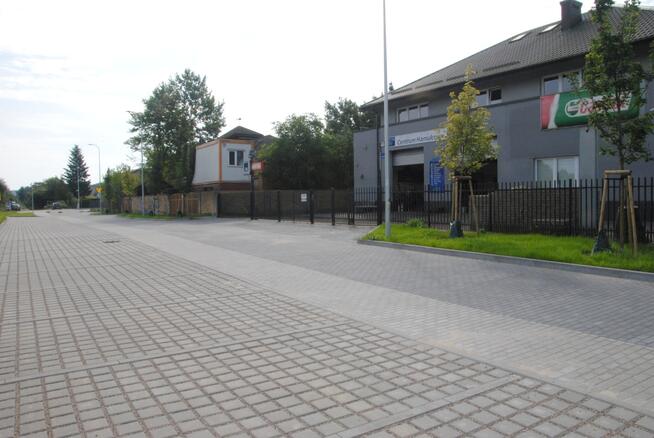 Warsztat samochodowy Budynek usługowo-mieszkalny