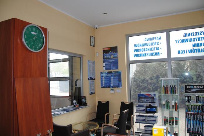 Warsztat samochodowy Budynek usługowo-mieszkalny