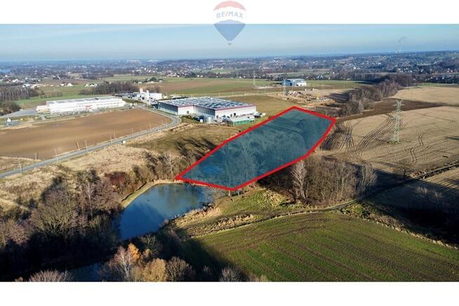 Działka pod zabudowę produkcyjno - usługową