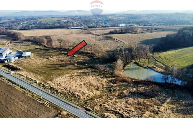 Działka pod zabudowę produkcyjno - usługową