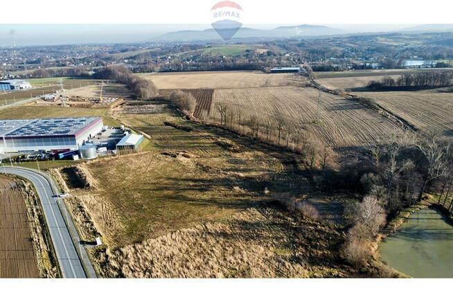 Działka pod zabudowę produkcyjno - usługową