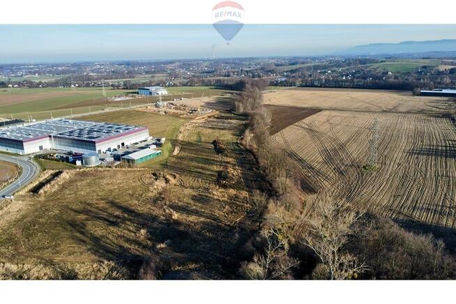 Działka pod zabudowę produkcyjno - usługową