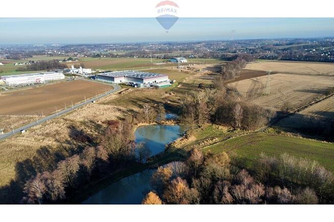 Działka pod zabudowę produkcyjno - usługową