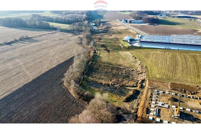 Działka pod zabudowę produkcyjno - usługową