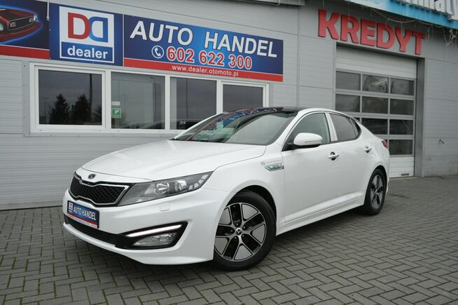 Kia Optima 2.0i K5 HYBRID Automat 100% bezwypadek LED Xenon Skóra Kamera Infinity