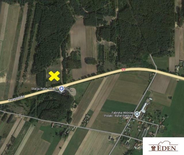 Działka przemysłowa Polaki gm. Kotuń