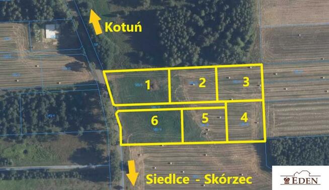 Działka budowlana Chlewiska gm. Kotuń