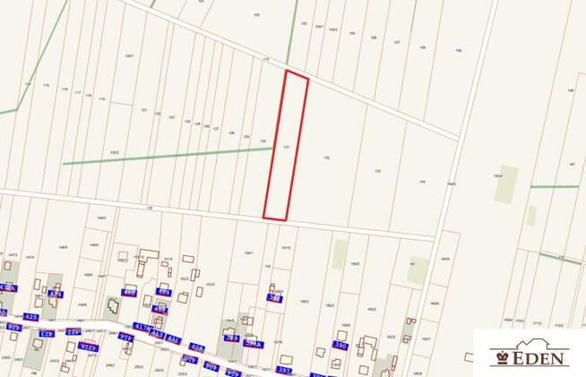 Działka budowlana Łazy gm. Łuków