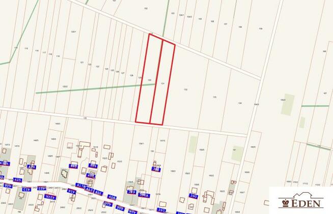 Działka budowlana Łazy gm. Łuków