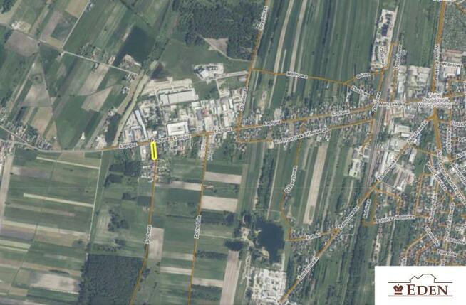 Działka usługowa Łuków Łapiguz, Łapiguz