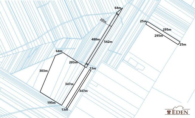 Działka Aleksandrówka gm. Stoczek Łukowski
