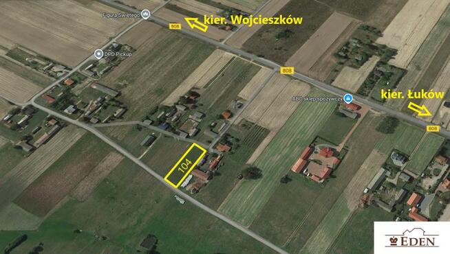 Działka budowlana Helenów gm. Wojcieszków