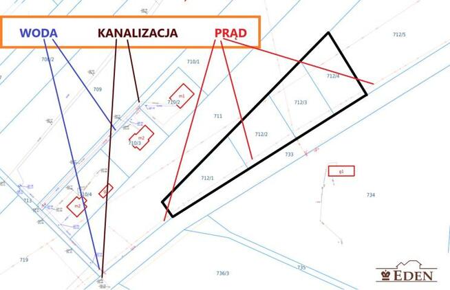 Działka budowlana Jeruzal gm. Mrozy