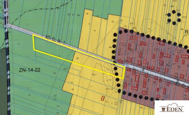Działka rolno-budowlana Kownatki gm. Łuków