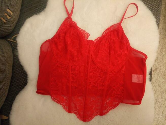 Koronkowy gorset, XL