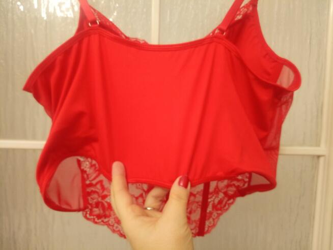 Koronkowy gorset, XL