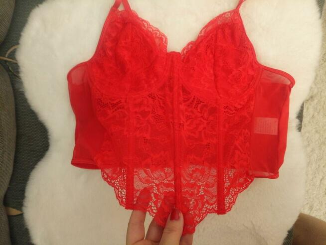 Koronkowy gorset, XL