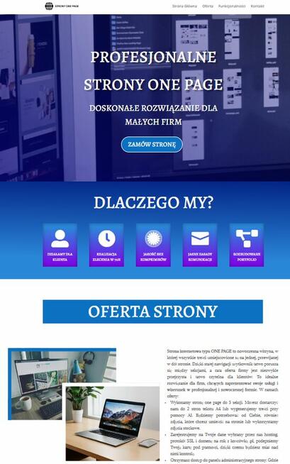 Strony Internetowe Wizytówki 400 zł Netto