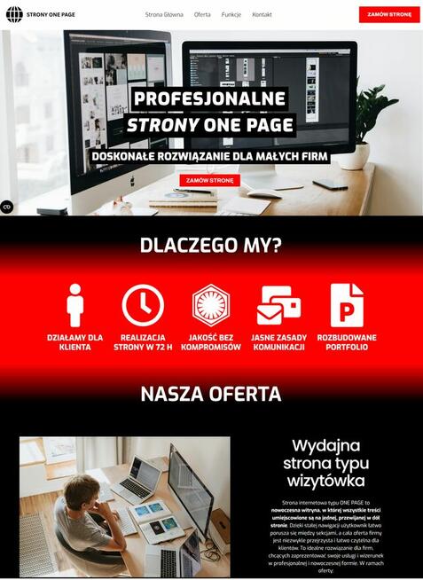 Strony Internetowe Wizytówki 400 zł Netto