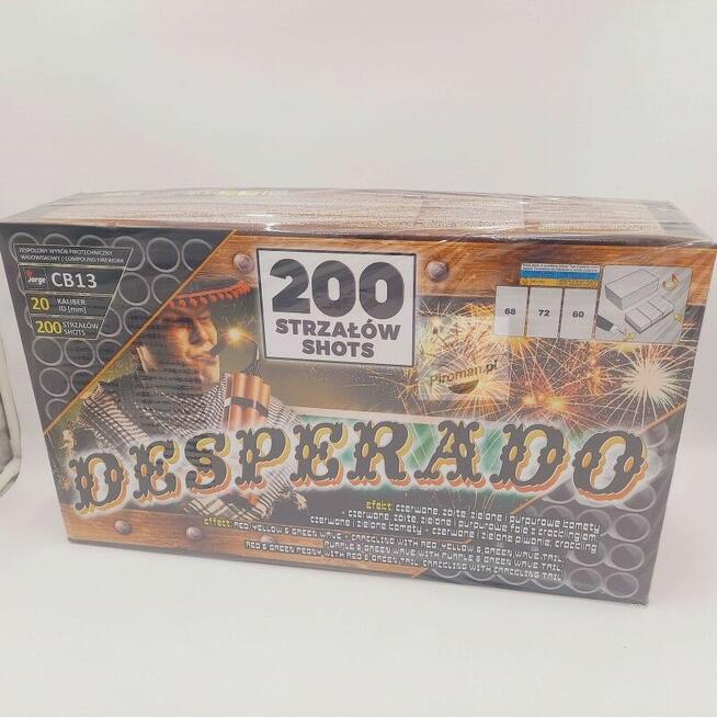 Fajerwerki 200 strzałów