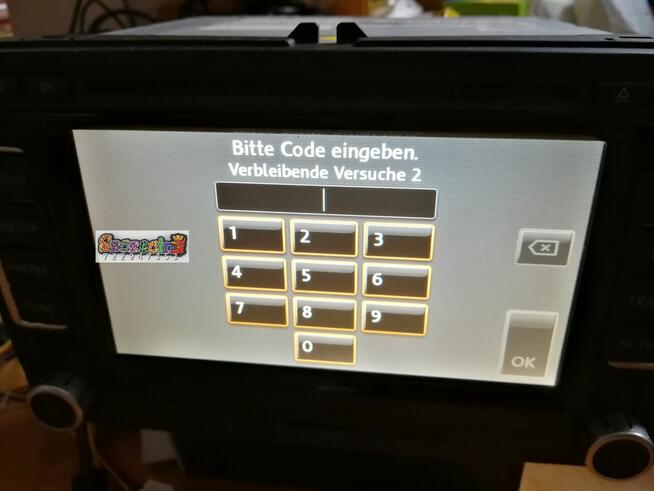 VW Skoda nawigacja RNS510 naprawa mapy PL menu bootloop