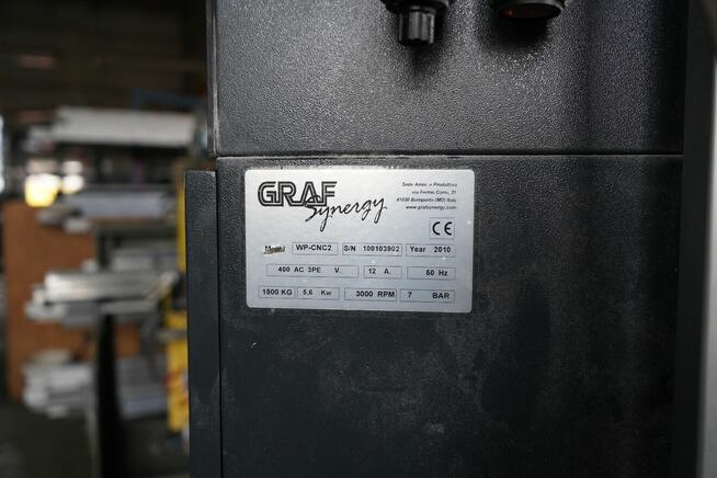 Oczyszczarka numeryczna z komputerem GRAF Synergy WP-CNCZ