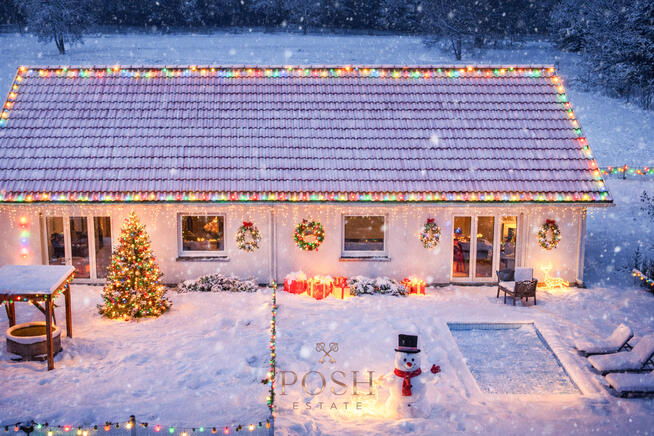 PROMOCYJNA CENA Bliźniak Spalice | Duży ogród 10a!