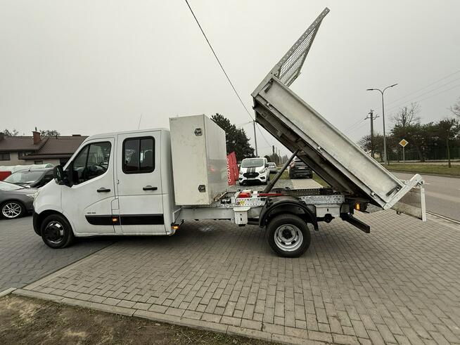 Renault Master 2.3DCI Kiper Wywrotka Doka 7os Brygadówka Klima Bliżnia