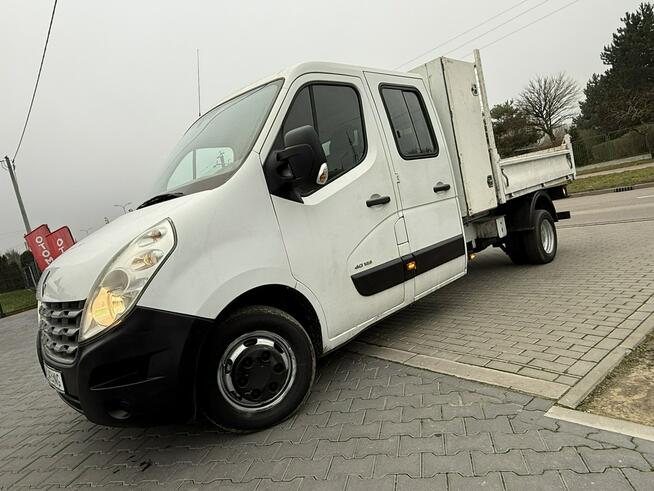Renault Master 2.3DCI Kiper Wywrotka Doka 7os Brygadówka Klima Bliżnia
