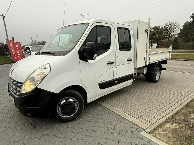 Renault Master 2.3DCI Kiper Wywrotka Doka 7os Brygadówka Klima Bliżnia