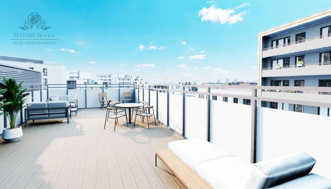 REZERWACJA/Mieszkanie 87,70m2, 4 pok. taras 61,78m2 i loggia / Szczepin