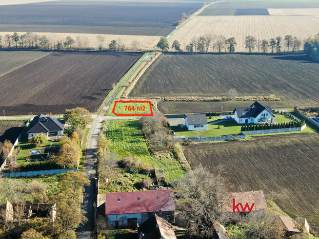 Działka inwestycyjna Cieszyce gm. Kobierzyce, Akacjowa