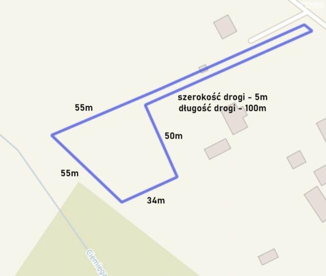 Działka budowlana Motycz gm. Konopnica