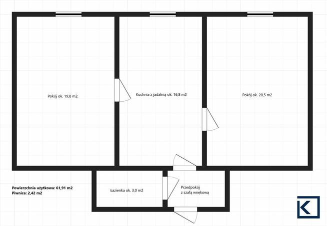 Mieszkanie Rąblów gm. Wąwolnica