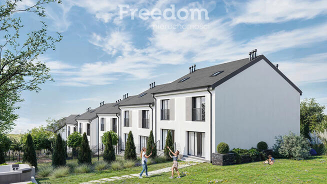 Dom 72m z ogrodem na nowym osiedlu wśród zieleni!