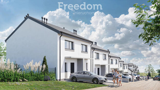 Dom 72m z ogrodem na nowym osiedlu wśród zieleni!