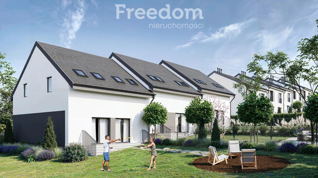 Dom 72m z ogrodem na nowym osiedlu wśród zieleni!