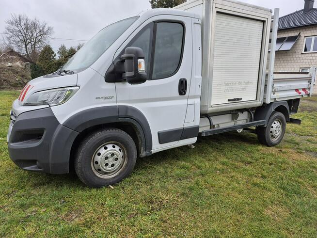 Fiat Ducato 2.3jtd WYWROTKA Z SCHOWKIEM klimatyzacja import francja
