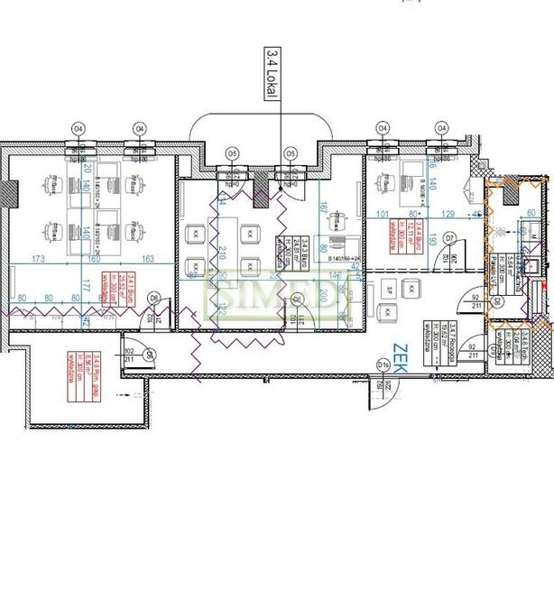 Biuro nowoczesna aranżacji dopasowane do Najemcy