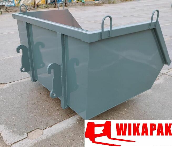 Kontener pojemnik do ładowarek i koparek