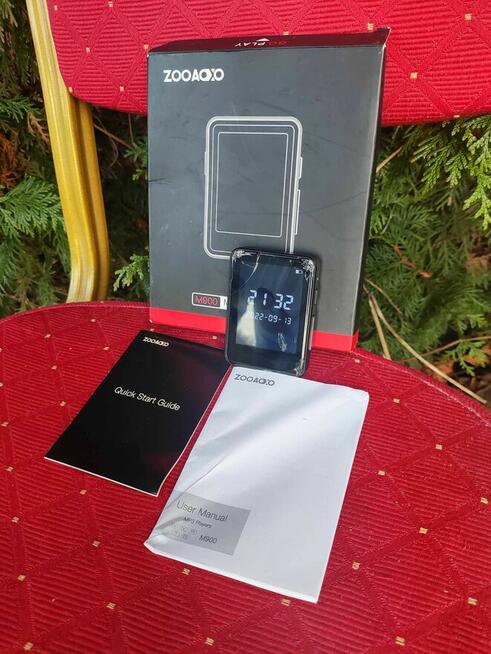 Odtwarzacz muzyczny MP3 Radio Dyktafon budzik Zooaoxo M900