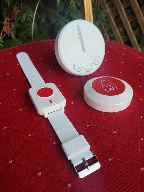 Pager Dzwonek Zegarek dla Opiekun Osób Starszych Chory Alarm