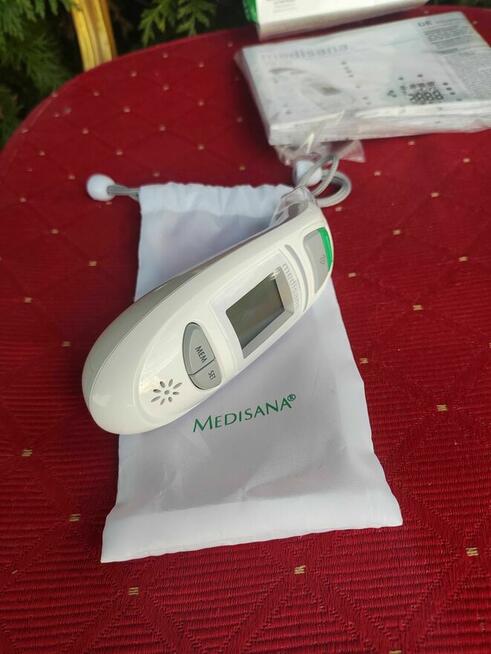 Termometr bezdotykowy Medisana na czoło do ucha temperatury