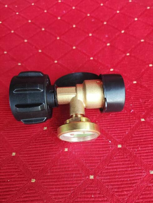 Wskaźnik ciśnienia zbiornika gazu propanu do butli manometr