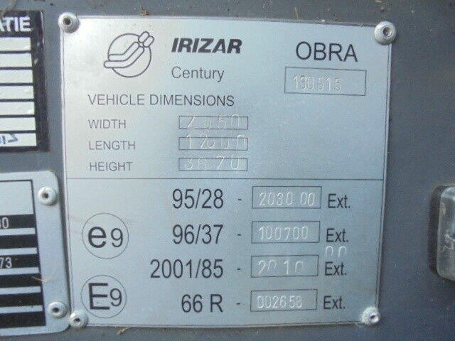 Autocar Scania Irizar