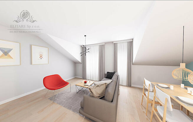 Mieszkanie 3pok, 68,48m2 z balkonem 5,54m2 + miejsce w garażu/ Brochów Wrocław