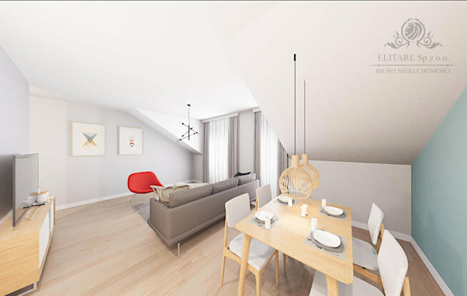 Mieszkanie 3pok, 68,48m2 z balkonem 5,54m2 + miejsce w garażu/ Brochów Wrocław