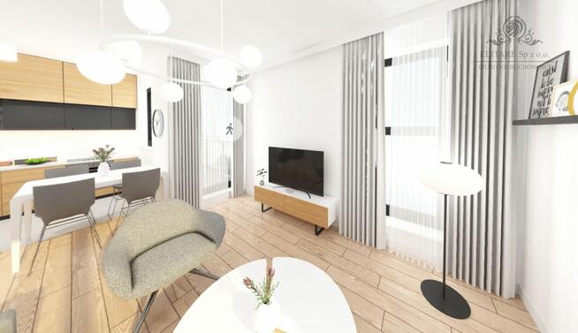 Mieszkanie 3pok. o pow 52,95m2 z balkonem/ Krzyki Partynice